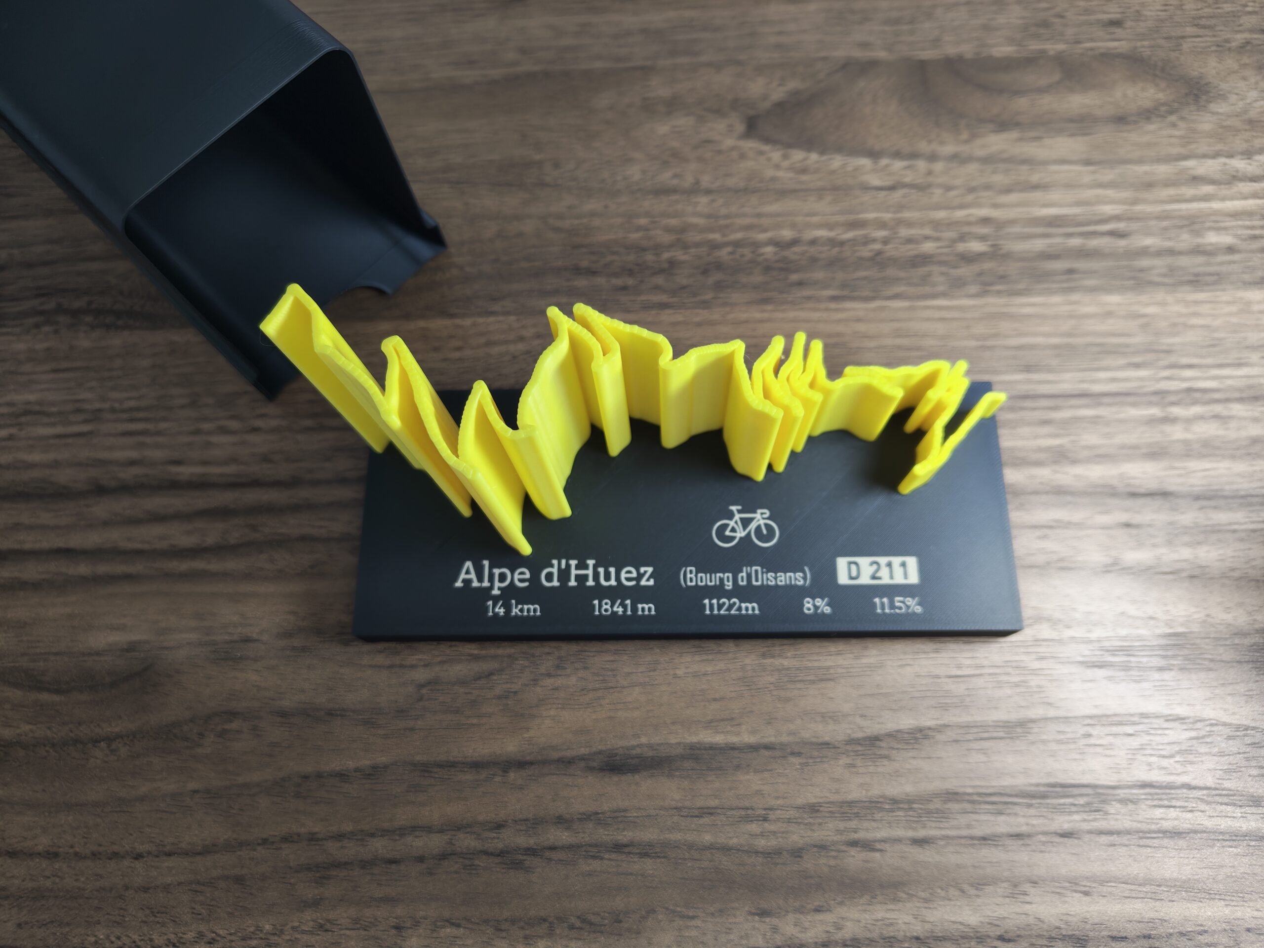 ALPE D'HUEZ Trofeo Altimétrico 3D Ciclistas - Imagen 3
