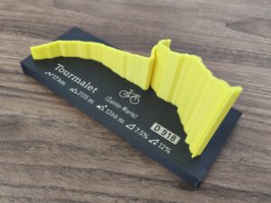 TOURMALET Trofeo Altimétrico 3D Ciclistas